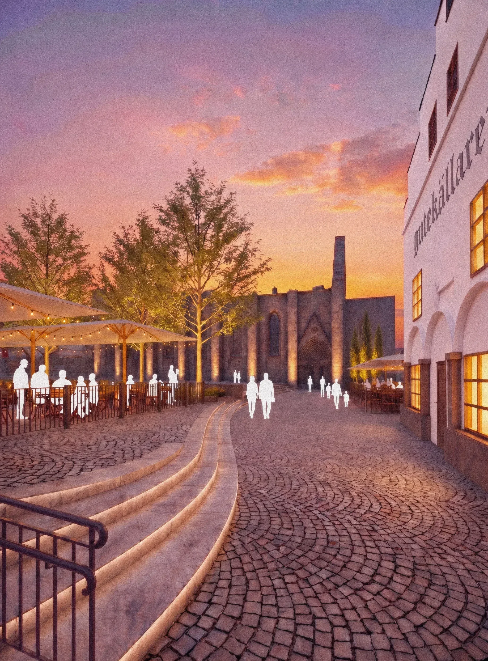 Solfjädern — parametrisk stadsplan